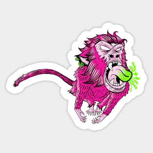 Mad Monkey Sticker